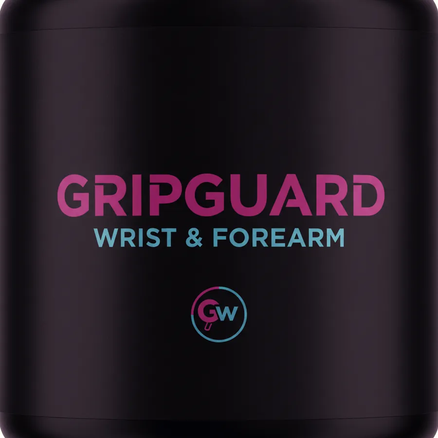 GripGuard Wrist & Forearm label detail