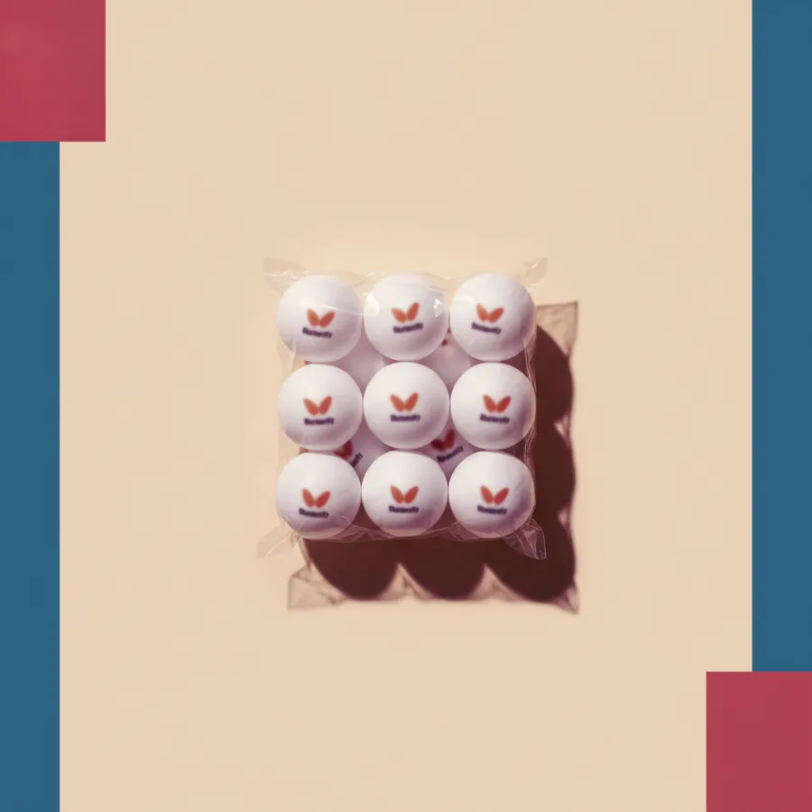 Training ball bundle (Butterfly 3-star)