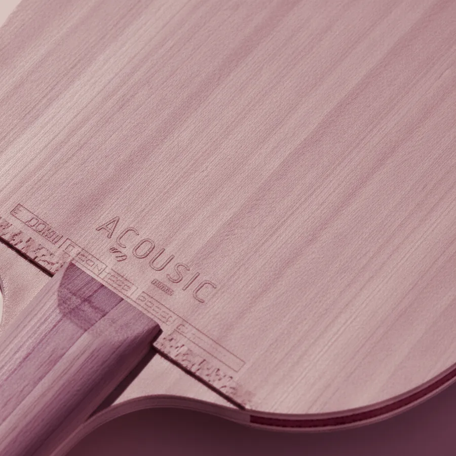 Nittaku Acoustic blade, limba surface